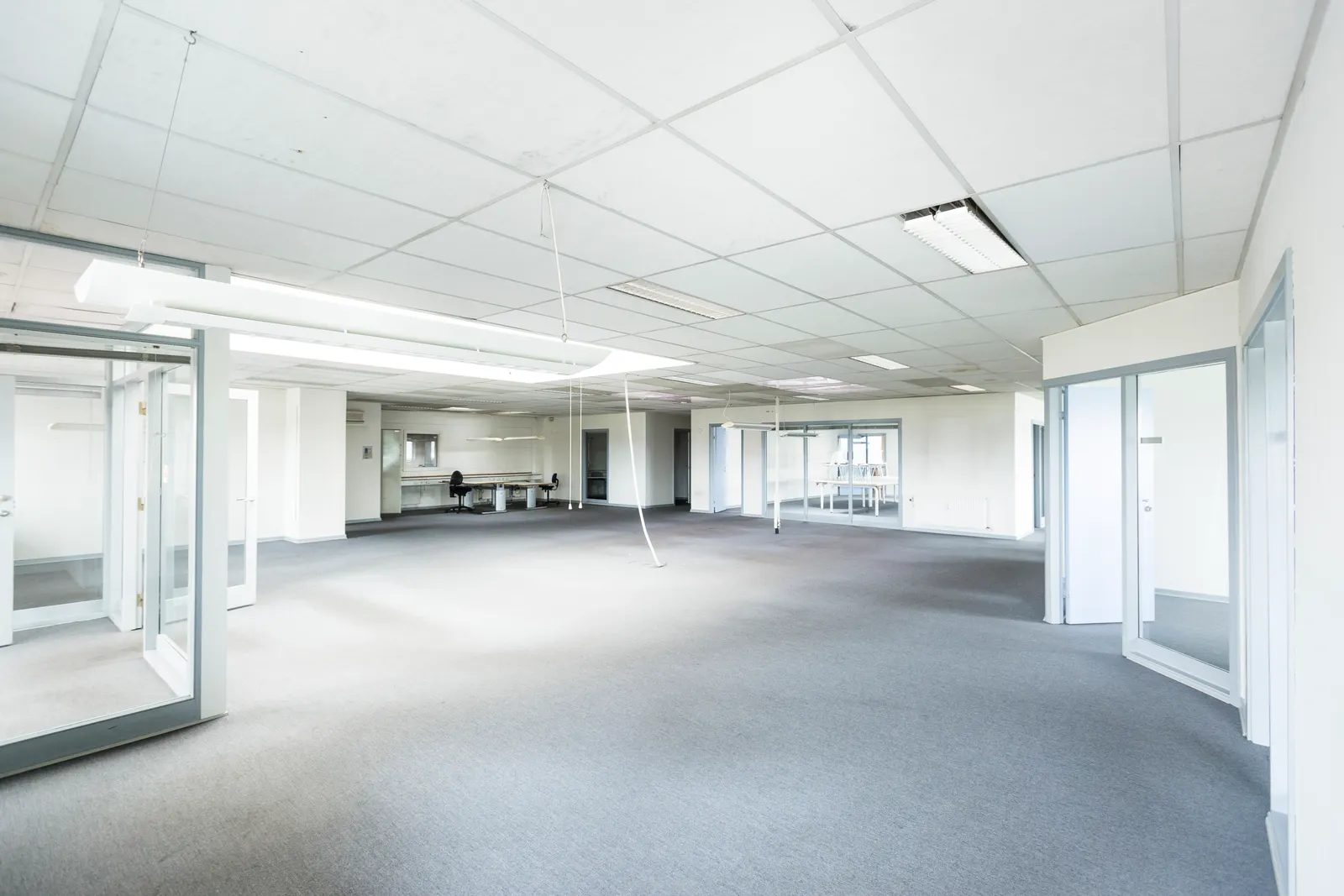 Clean, modern professional office interior maintained on a recurring schedule in Mid-Michigan